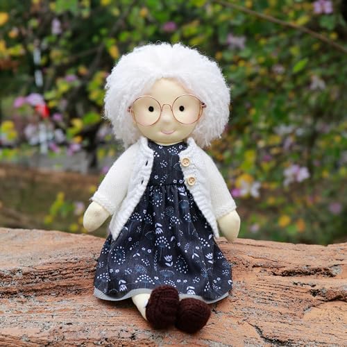 Handmade Soft Girl Rag Doll - Ella 12 for Kids