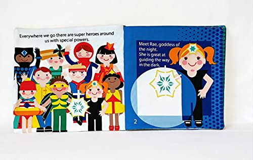 Super Heroes and You Soft Cloth Book for Baby 1