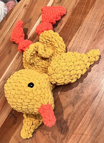 Handmade Chicken Snuggler - 18 Soft Plush Toy