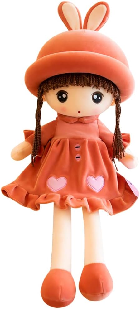 IKASUS Plush Baby Doll Girl for Kids