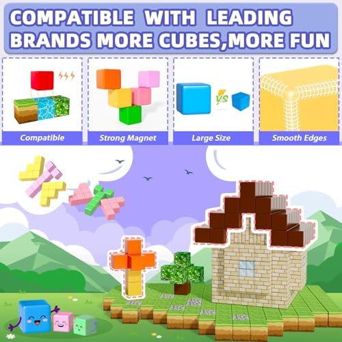 Magnetic Blocks for Toddlers and Preschoolers
