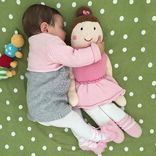 ZUBELS Baby Girls 12-Inch Plush Bella The Ballerina Toy