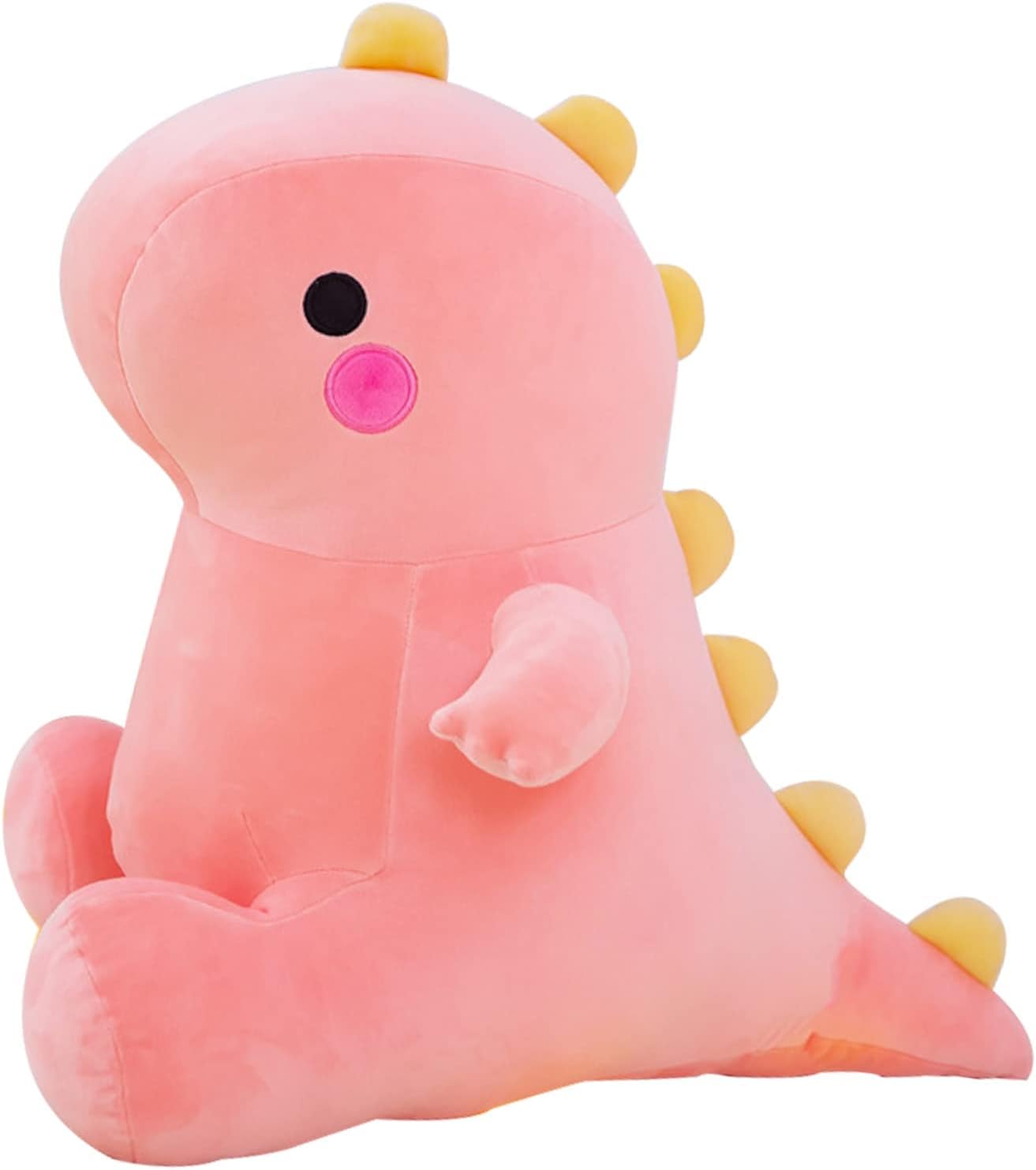 DUANMUL Cute Pink Dinosaur Plush Toy 8in