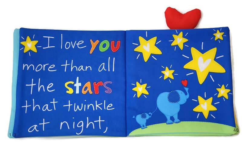 Soft Cloth Books for Baby - Lots of Love