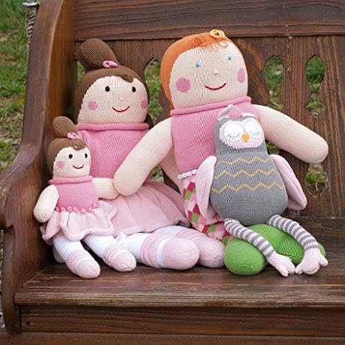 ZUBELS Baby Girls 12-Inch Plush Bella The Ballerina Toy