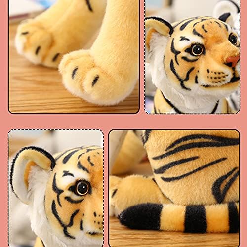 GUDVES Yellow Tiger Plush Stuffed Animal 1