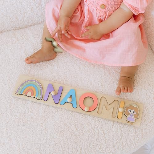 Personalized Wooden Name Puzzle for Kids 1