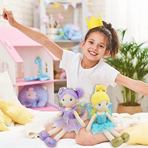 June Garden 16 Enchanted Fairy Doll Yaritza - Purple Wings and Outfit