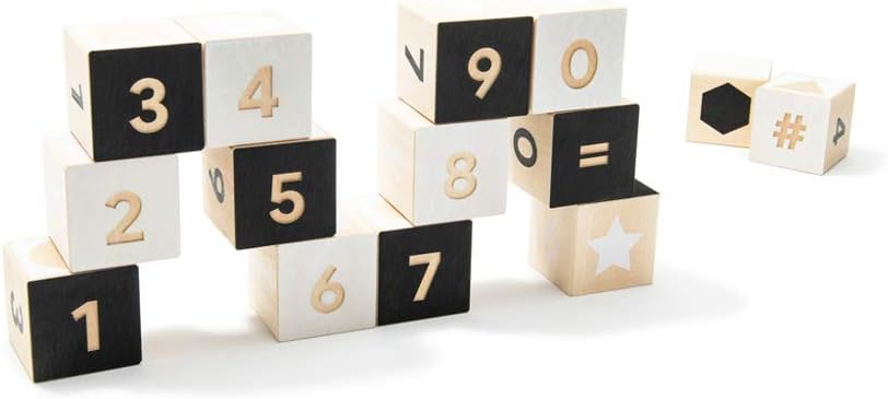 Uncle Goose Number Blocks - USA Made