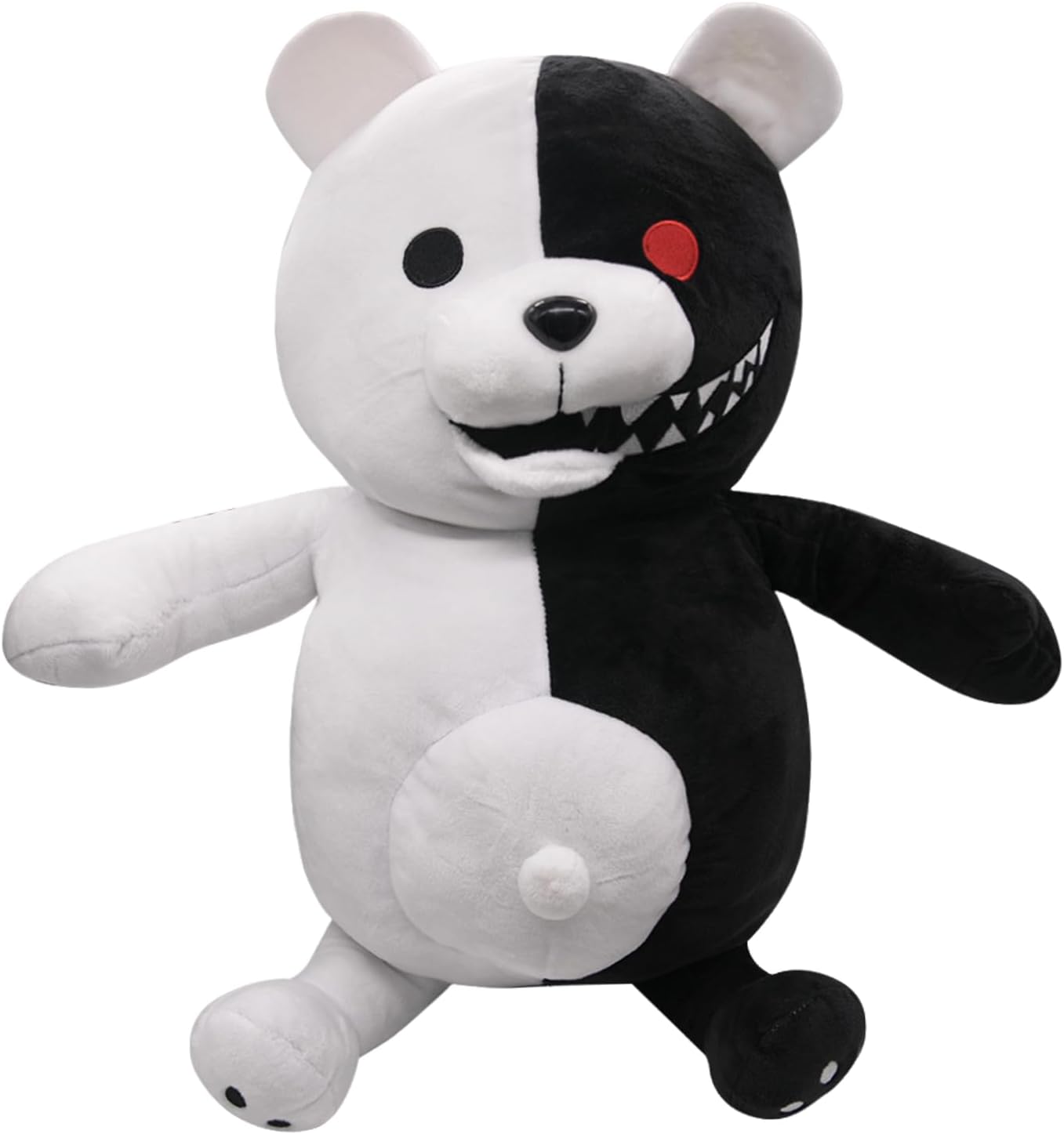 50cm Black White Bear Anime Plush Toy