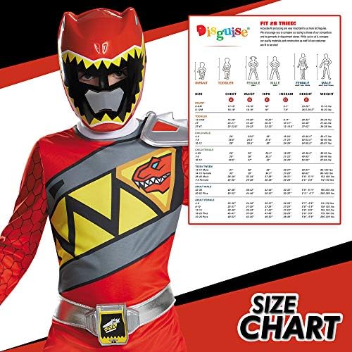 Power Rangers Dino Charge Red Child Costume