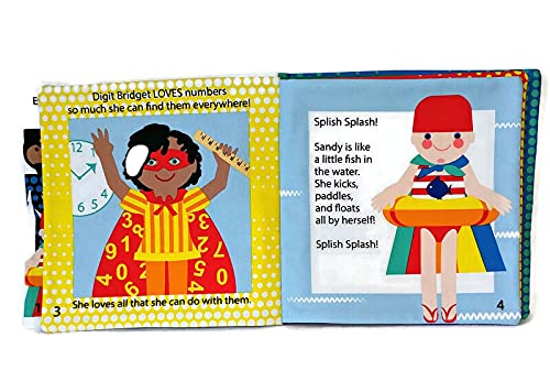 Super Heroes and You Soft Cloth Book for Baby 1