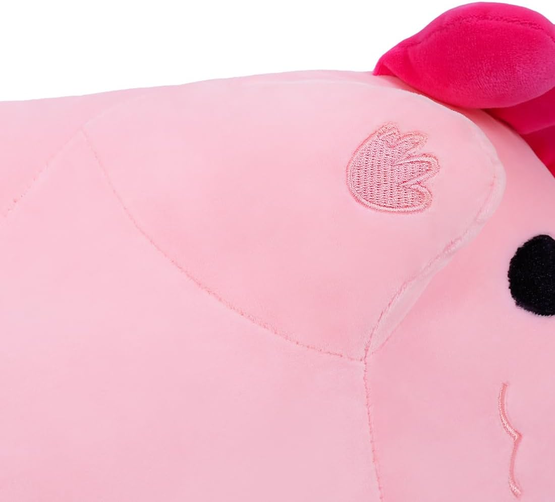 Sausudols 354 Inch Axolotl Plush Toy Pink