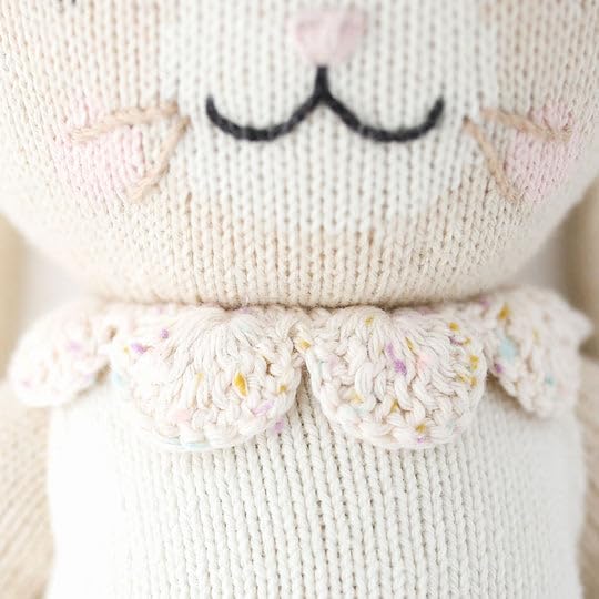 Cuddle Kind Hannah The Bunny Ivory Hand-Knit Doll 1