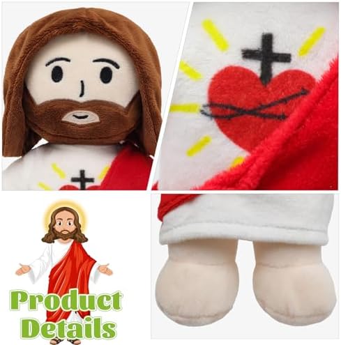 13 Inch Jesus Plush Toy for Church and Easter