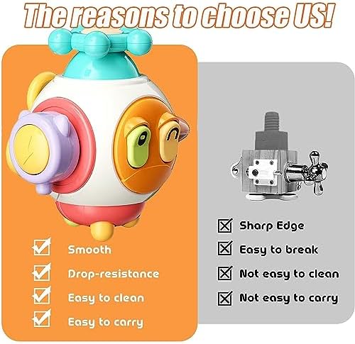 Busy Cube Montessori Toy for 18M Toddlers