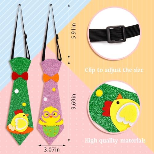 On-Airstore Easter Ties 2-Piece Adjustable Neckties