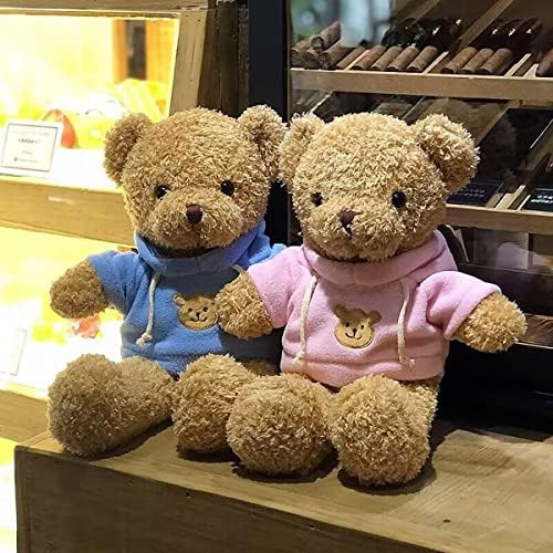 YUKOUQIAN Cute Blue Bear Plush Toy 118 Inches