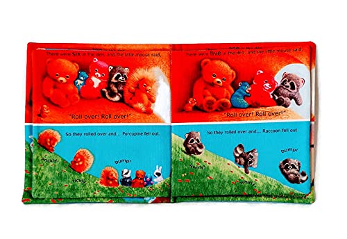 Handmade Ten in the Den Soft Cloth Books for Baby and Kids