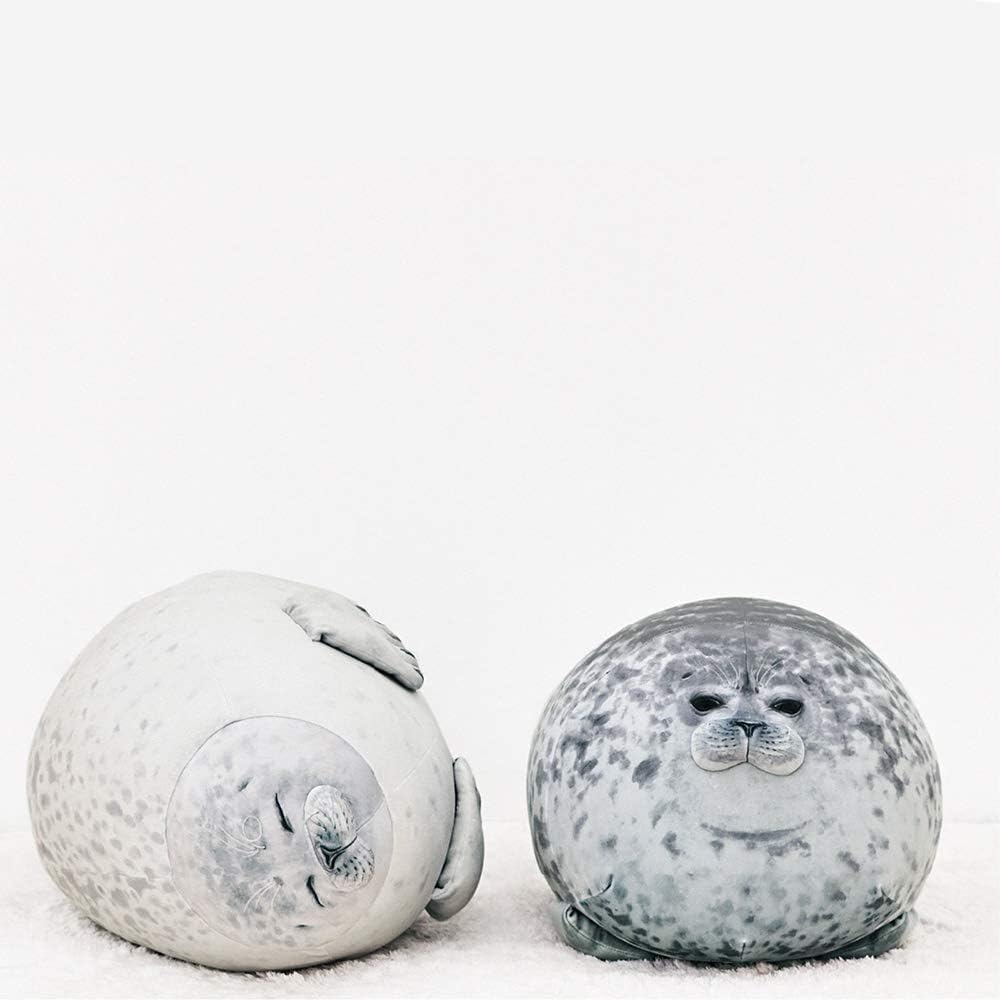 MerryXD Chubby Blob Seal Pillow Medium 176 Inch Plush Toy