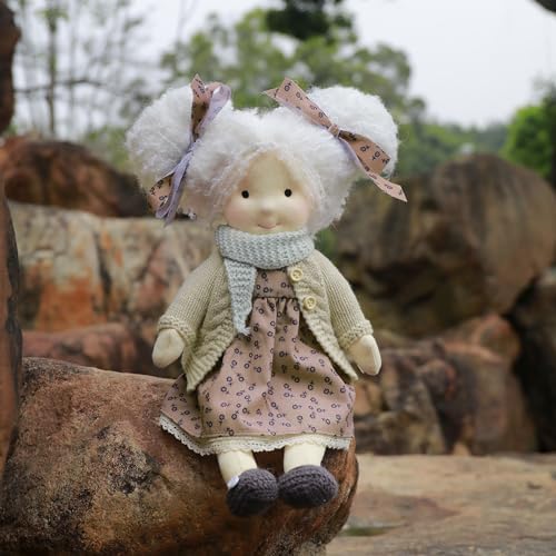 BlissfulPixie Waldorf Doll 12 Handmade Plush Toy