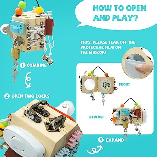 Ark Miido 15-in-1 Busy Cube for Kids