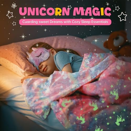 Jenria Unicorn Gift Set for Girls Age 3-10