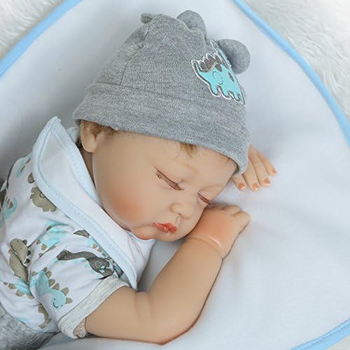 Pedolltree Reborn Baby Doll Boy Dinosaur Outfit 5pcs Set