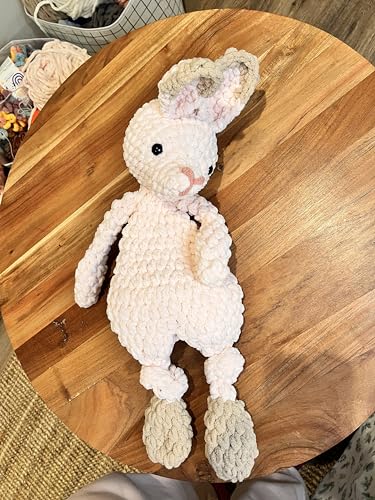 Handmade Bunny Snuggler Plush Toy for Baby