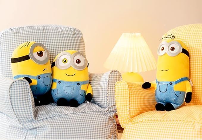 Yellow Plush Toy - Cute Cartoon Stuffed Plush Figure