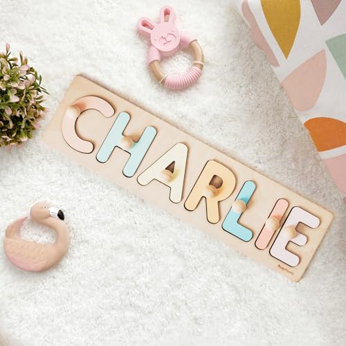 Personalized Wooden Name Puzzle for Baby 1