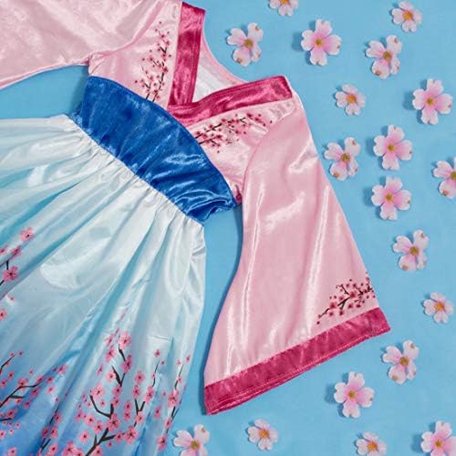 Little Adventures Cherry Blossom Princess Dress for Dolls