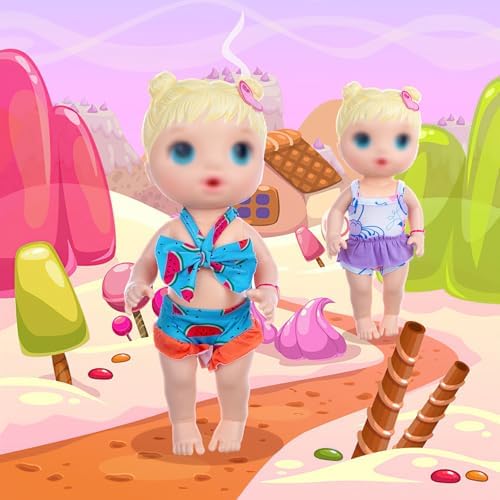 UNICORN ELEMENT 10 Sets Baby Doll Clothes and Accessories