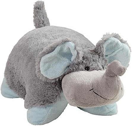 Pillow Pets Nutty Elephant 18 Plush Toy Grey