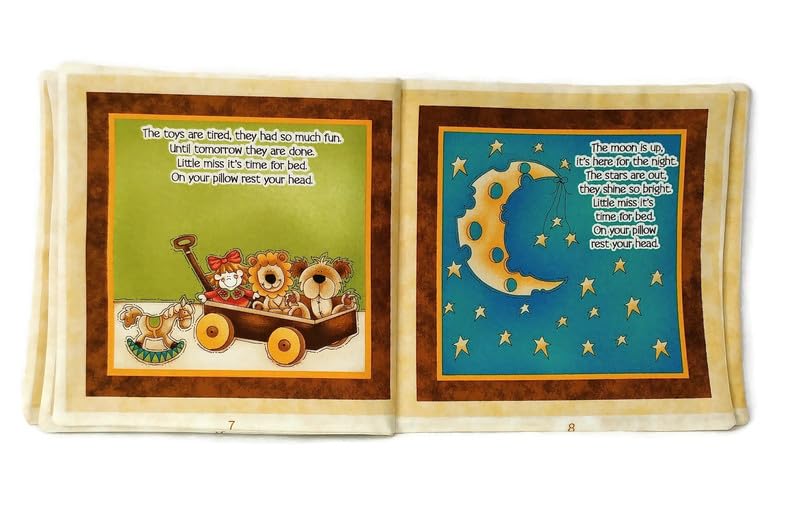 Soft Cloth Books for Baby Girls and Toddlers