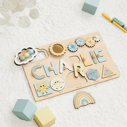 Personalized Busy Board with Engraved Message