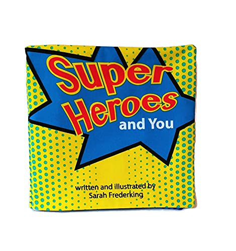 Super Heroes and You Soft Cloth Book for Baby 1