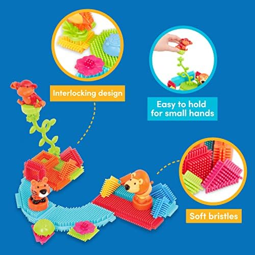 Battat Bristle Blocks Jungle Adventure 54 Pcs