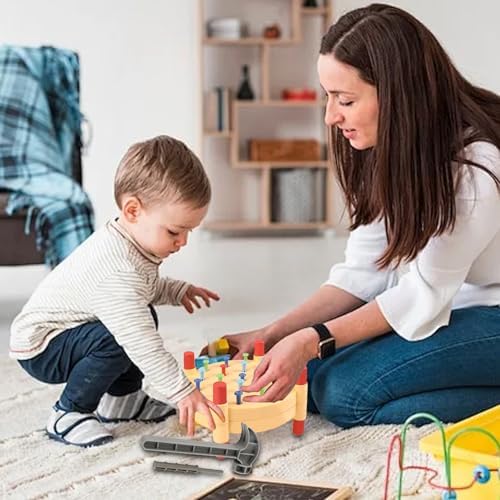 Vansza Hammer Toy for Toddlers Durable ABS Material Safe and Odorless