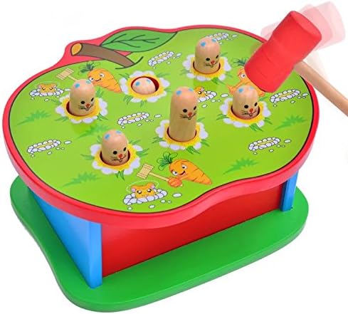 Heo Deluxe Pounding Bench Wooden Toy with Mallet