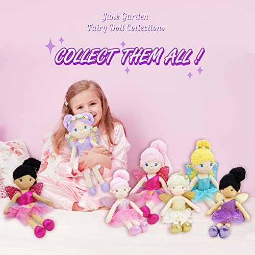 June Garden 16 Enchanted Fairy Doll Yaritza - Purple Wings and Outfit