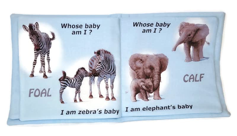 Whose Baby Am I Soft Cloth Book for Baby 1