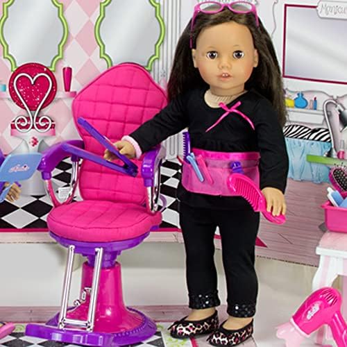 Sophias 18 Inch Doll Hair Care Set with 14 Accessories