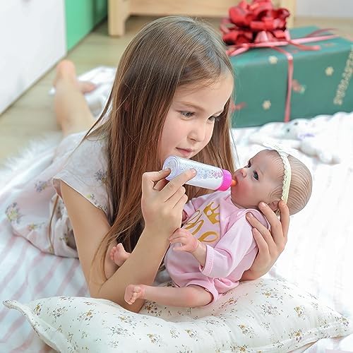 WOOROY Realistic 16 Inch Newborn Baby Doll Girl