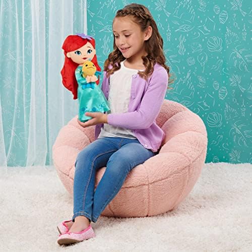 Disney Princess Lil Friends Ariel Flounder 14-inch Plush Doll 1