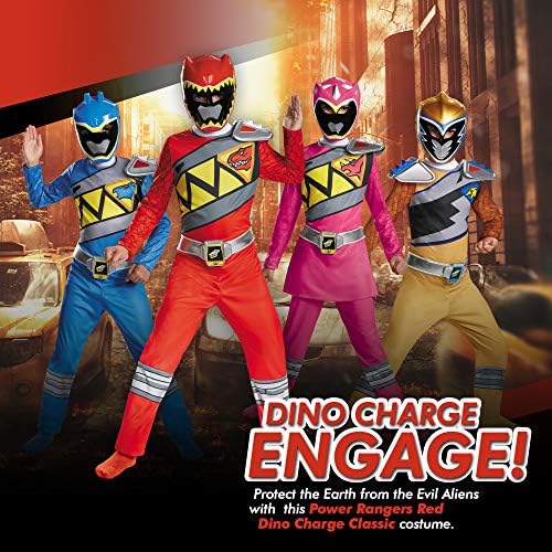 Power Rangers Dino Charge Red Child Costume