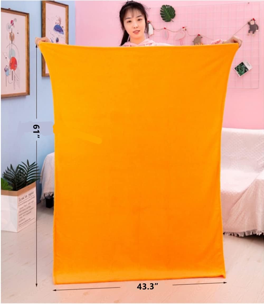 YUDONG Kids Fruit Plush Travel Pillow and Blanket Set