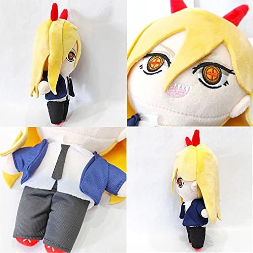 JCvCX Yello Hiar Girl with Evil Horns Plush Figure 1
