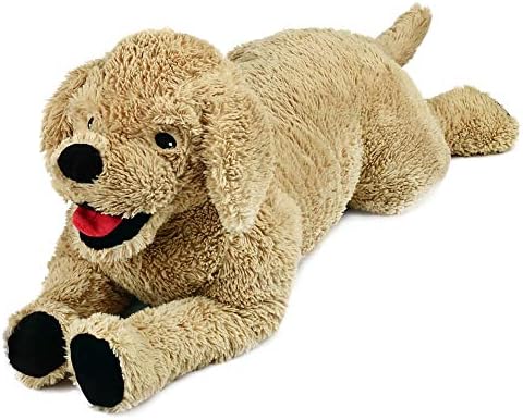 LotFancy 26 Cuddly Golden Retriever Plush Toy