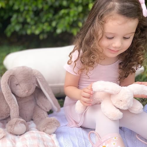 MON AMI Button Bunny Plush 3 Pcs 7 Inch Each
